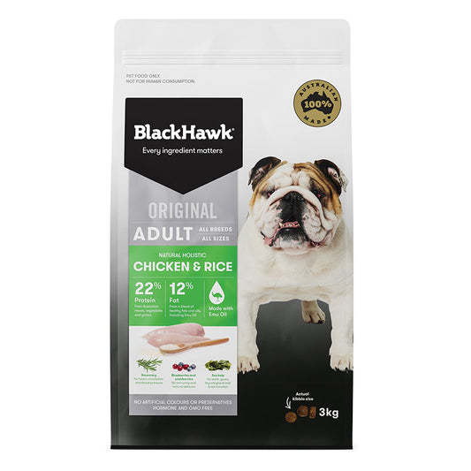Black Hawk Original Adult Dog - Chicken & Rice (Dry Food)