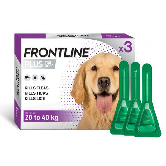 Frontline Plus Spot-On for Large Dogs (20-40kg)