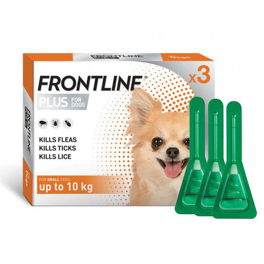 Frontline Plus Spot-On for Small Dogs (0-10kg)