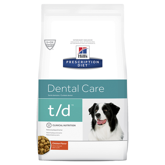 Hills Prescription Diet T/D Dog (Dry Food)