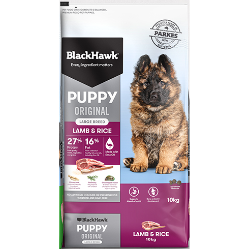 Black Hawk Original Puppy Large Breed - Lamb & Rice (Dry Food)