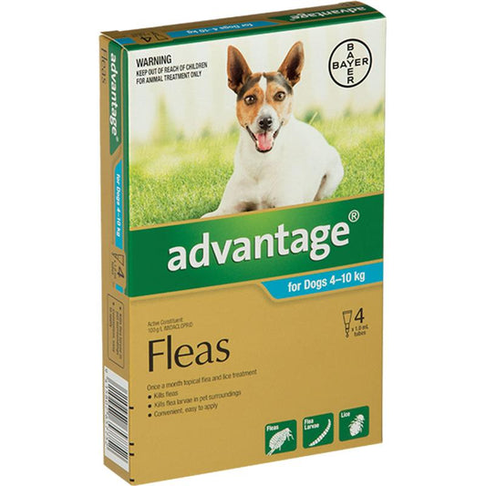 Advantage for Medium Dogs (4-10kg)