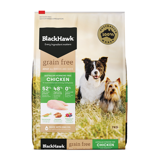 Black Hawk Grain Free Adult Dog - Chicken (Dry Food)