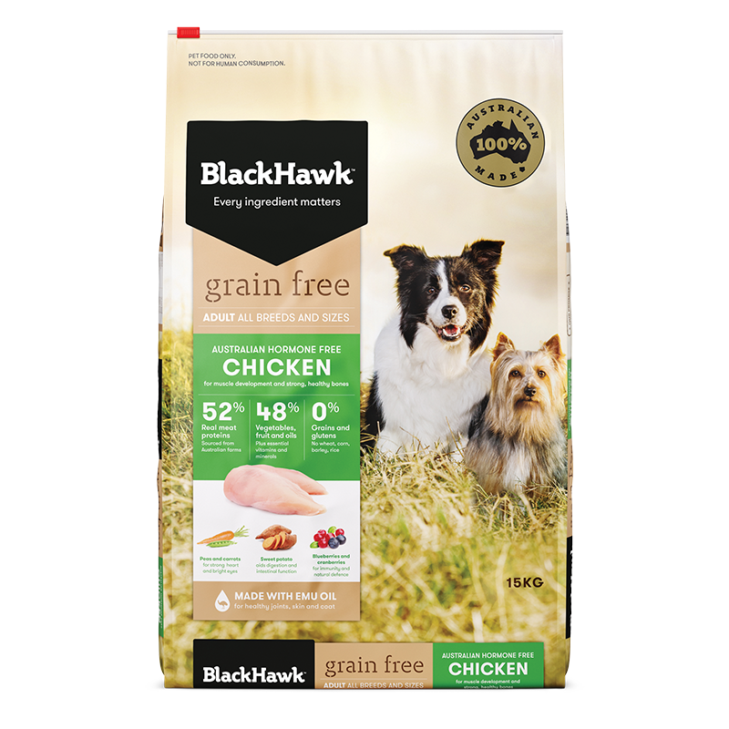 Black Hawk Grain Free Adult Dog - Chicken (Dry Food)