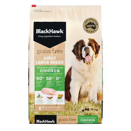 Black Hawk Grain Free Adult Large Breed Dog - Chicken (Dry Food)