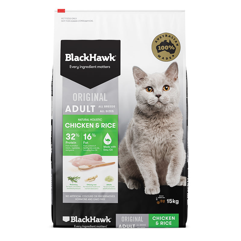 Black Hawk Original Adult Cat - Chicken (Dry Food)