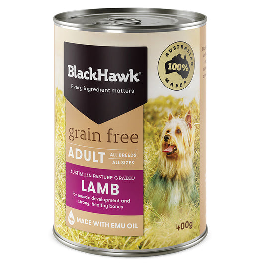 Black Hawk Grain Free Adult Dog - Lamb (Wet Food)