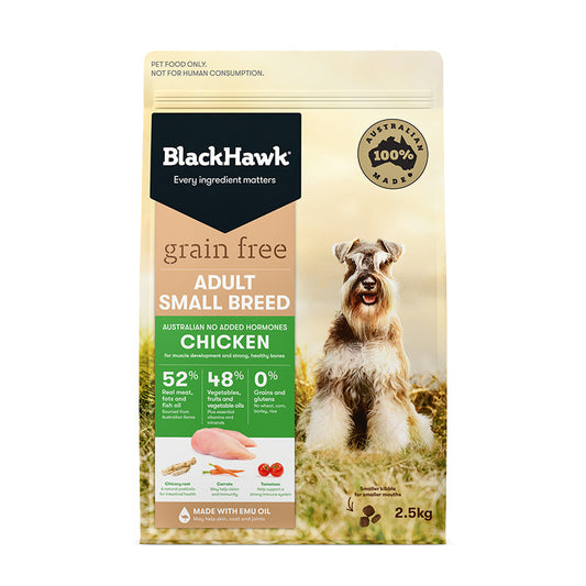 Black Hawk Grain Free Adult Small Breed Dog - Chicken (Dry Food)