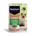 Load image into Gallery viewer, Black Hawk Grain Free Kitten - Chicken, Pea & Broth (Wet Food)
