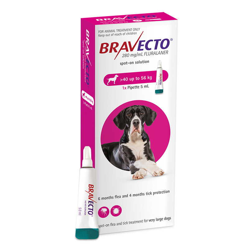 Bravecto Spot-On for Extra Large Dogs (40-56kg)