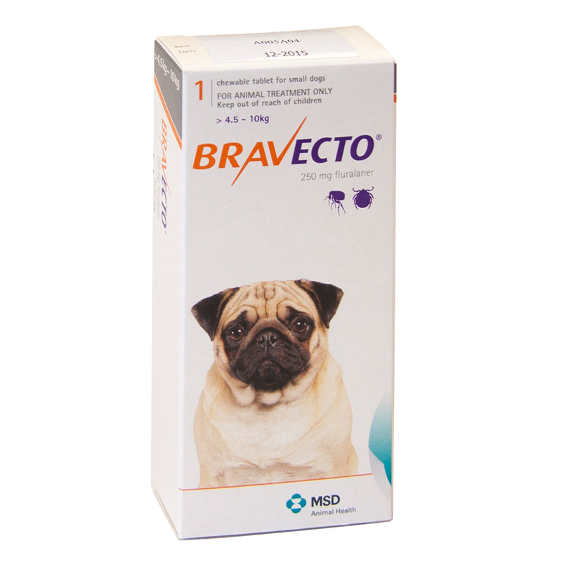 Bravecto Tablet for Small Dogs (4.5-10kg)