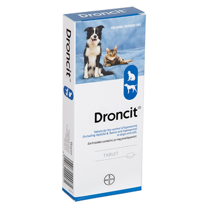 Droncit Tablet for Cats & Dogs (Per Tablet)