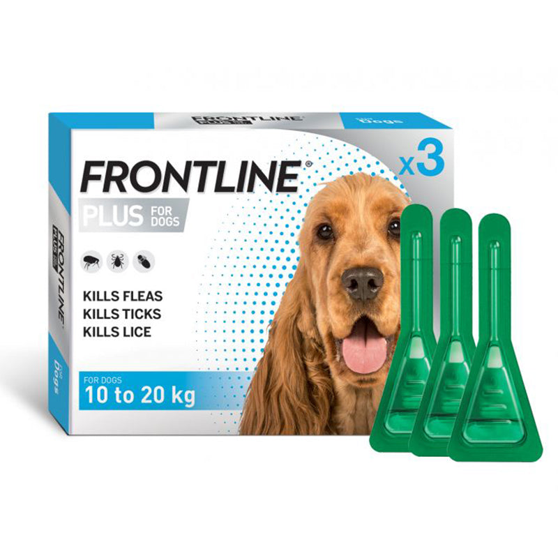 Frontline Plus Spot-On for Medium Dogs (10-20kg)