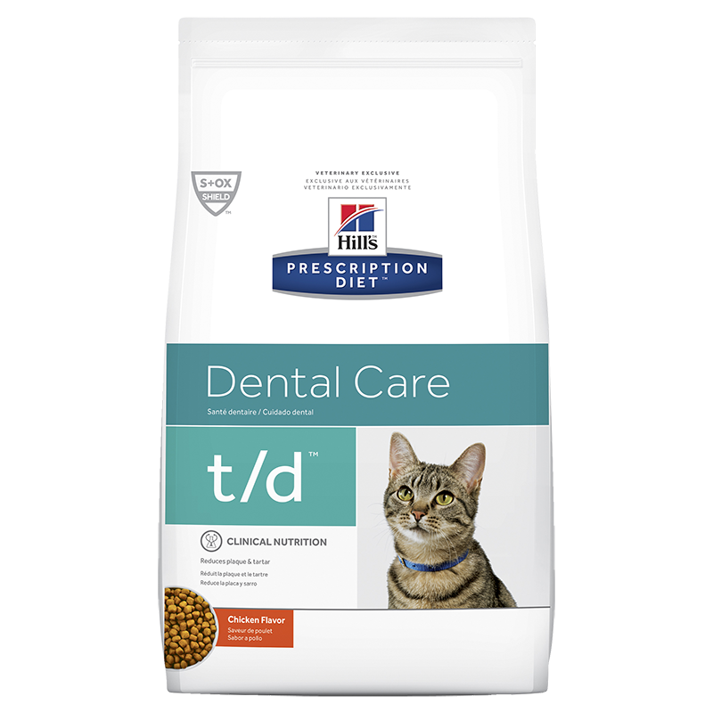 Hills Prescription Diet T/D Cat (Dry Food)