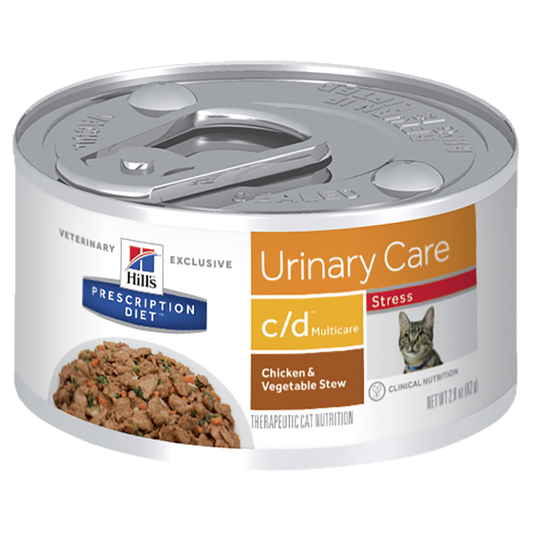 Hills Prescription Diet C/D Multicare Stress Cat (Wet Food)