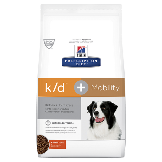 Hills Prescription Diet K/D + Mobility Dog (Dry Food)