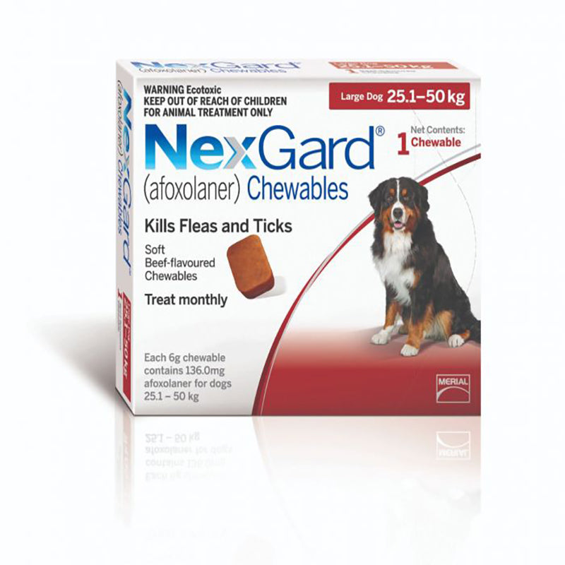 Nexgard Chew for Large Dogs (25-50kg)