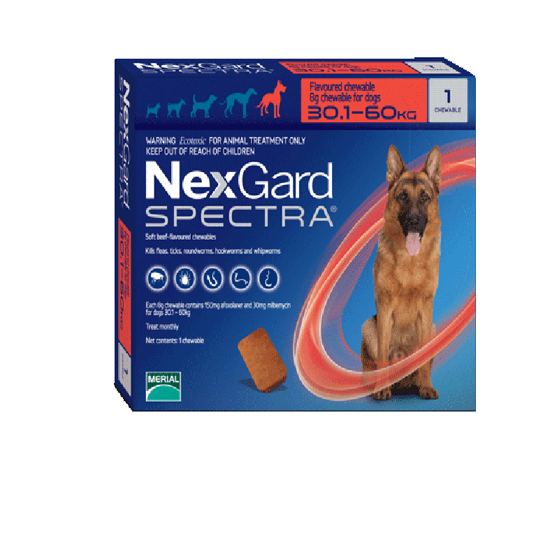Nexgard Spectra for Extra Large Dogs (30.1-60kg)