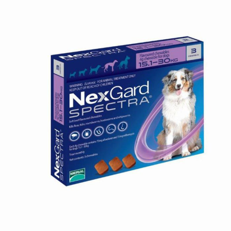 Nexgard Spectra for Large Dogs (15.1-30kg)
