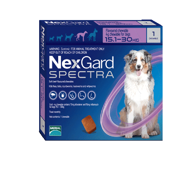 Nexgard Spectra for Large Dogs (15.1-30kg)