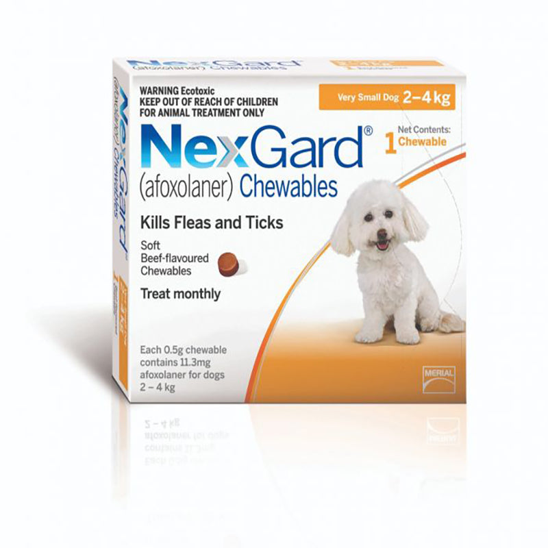 Nexgard Chew for Very Small Dogs (2-4kg)